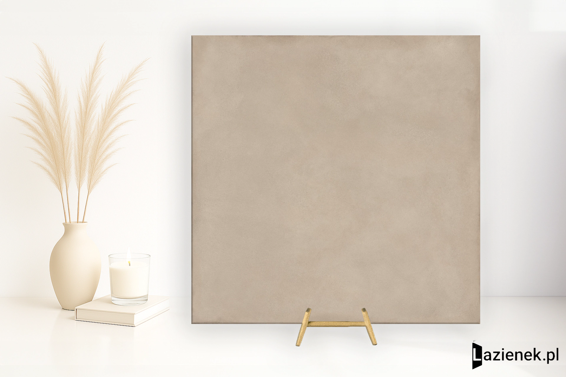 Casalgrande Padana Terrae Beige błyszcząca 60x60 cm gr. 9 mm - płytka rektyfikowana/18740041